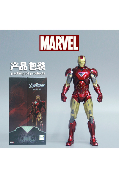 Choice23 ZD MK6 ZD Toys Iron Man Series Movable MK1 MK2 MK3 MK4 MK5 MK6 MK7 M...