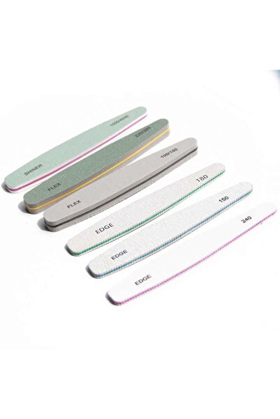 Choice 6pcs Nail File and Buffer Set, 6Pcs Professional Nail File Kit for Nai...