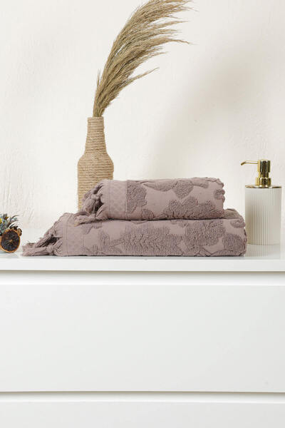 Mira Home Комплет пешкира за купање са Žakard , мекани памук, Марија Грејс