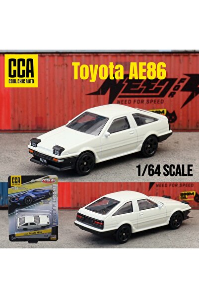 Choice6 سيارة لعبة تويوتا AE86 CCA بمقياس 1/64، مناسبة لسيارات هوت ويلز وميني...