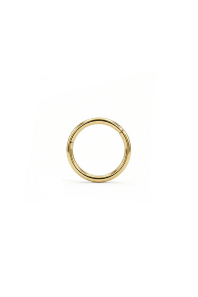 Dianora Piercing Sade Altın Halka Piercing