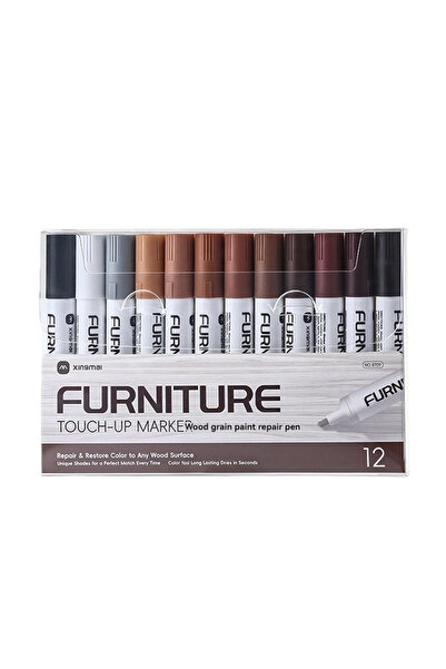 Choice 12 Colors 12 Colors Furniture Touch Up Kit Markers Amp Filler Sticks W...