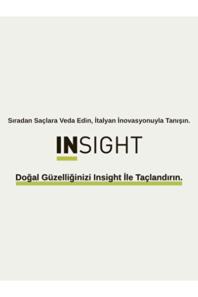 Insight Dökülme Karşıtı Güçlendirici Şampuan 350 ml.