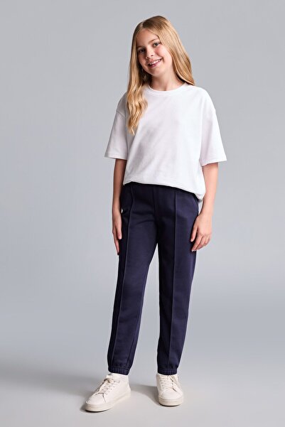 DeFacto Flexible Waisted Jogger Sweatpants with Pockets for Girls X9036A625Au