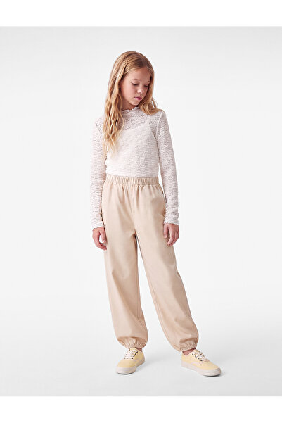 Koton Bol Kesim Modal Karışımlı Loose Fit Şalvar Pantolon