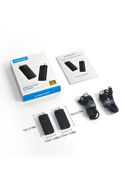 choice2 Q50-New Lemorele Q50 Wireless HDMI Video Transmitter and Receiver Ext...