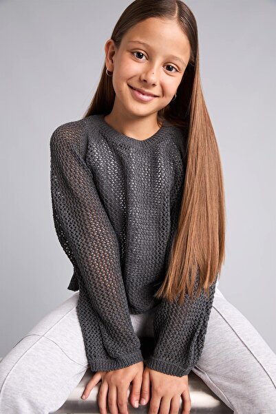 DeFacto Regular Fit Sweater for Girls I1439A826Au
