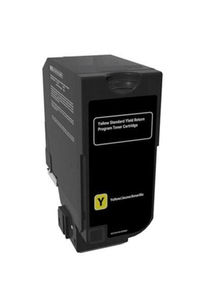 Calligraph Lexmark Uyumlu CS725 (74C5HY0) Sarı Muadil Toner (YÜKSEK KAPASİTE )12.000 Syf
