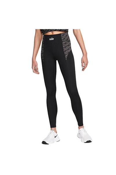 Nike W NK ONE DF MR IC TGHT DQ6401-010 Μαύρο