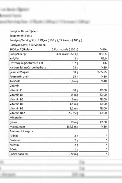 Conlast 3000 جرام XXL-Mass Gainer - هيدرات غنية بالكربون مع تفاصيل الشوكولاتة تساعد على الحصول على الوزن