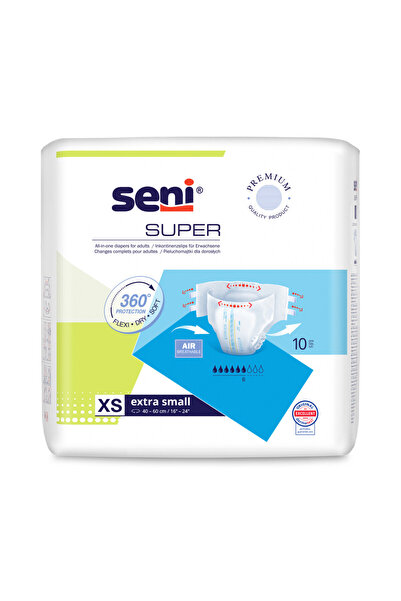 Seni Scutece pentru adulți Super Extra Small 10 bucăți
