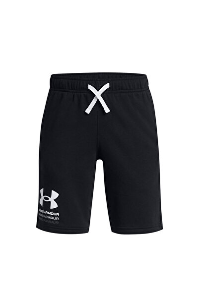 Under Armour Αγορίστικο Σορτς Ρίβαλ Τέρι 1383135-001 Μαύρο