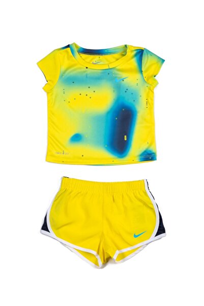 Nike ΣΕΤ ΜΠΛΟΥΖΑΚΙ ΚΑΙ ΚΟΛΑΝ ΣΕ ΧΑΛΑΡΗ ΓΡΑΜΜΗ 16K413-Y2N Πολύχρωμο
