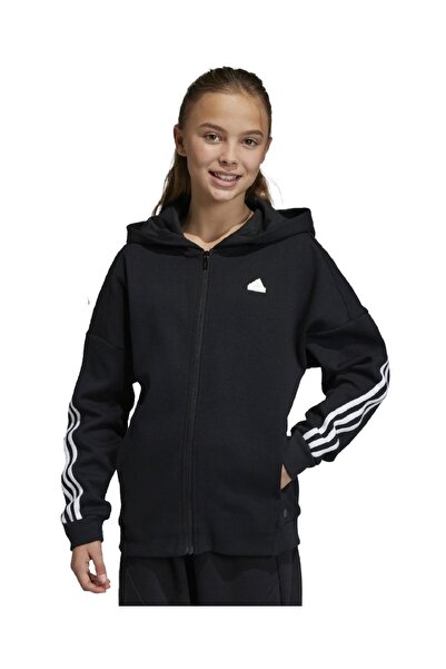 adidas Αθλητικά ρούχα U FI 3S FZ HD HR6317 Μαύρο