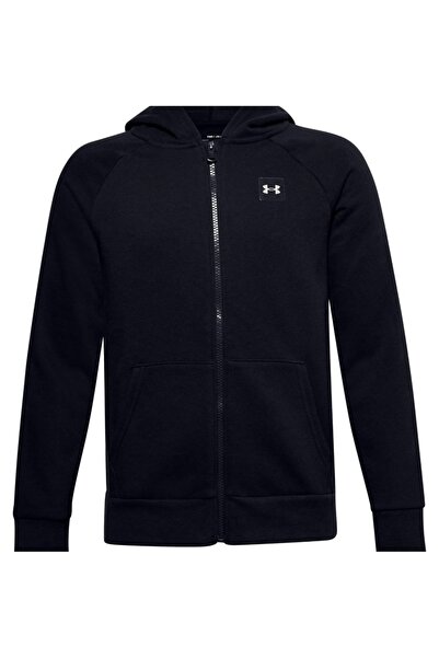 Under Armour RIVAL Φλις Φούτερ με Κουκούλα 1357609-001 Μαύρο