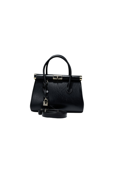 dukidasoturkiye Dukidaso Black Lock Detailed Hand and Shoulder Bag |   Summer...