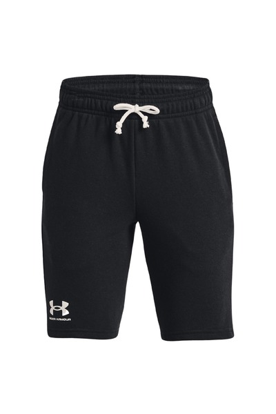 Under Armour UA RIVAL TERRY SHORT 1377255-001 Μαύρο