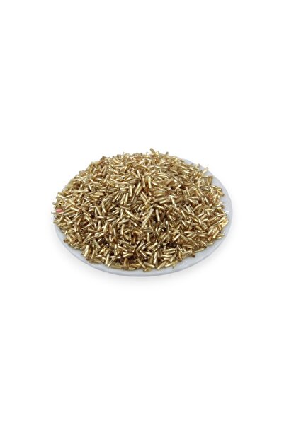 Serhat Aksesuar ve El İşçilik Gold Twisted Pipe 6X2 mm Beads 90 Gr