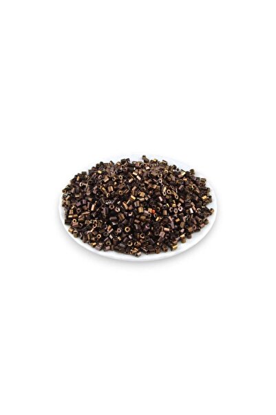 Serhat Aksesuar ve El İşçilik Coffee Coating 5X4 mm Large Cut Beads 50 Gr