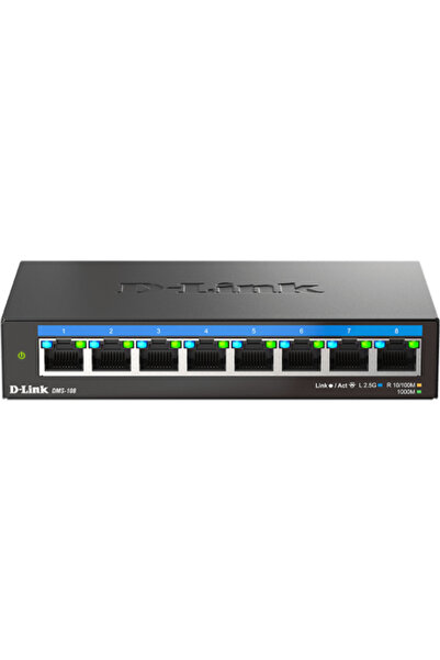D-Link Switch DMS-108, 8 porturi