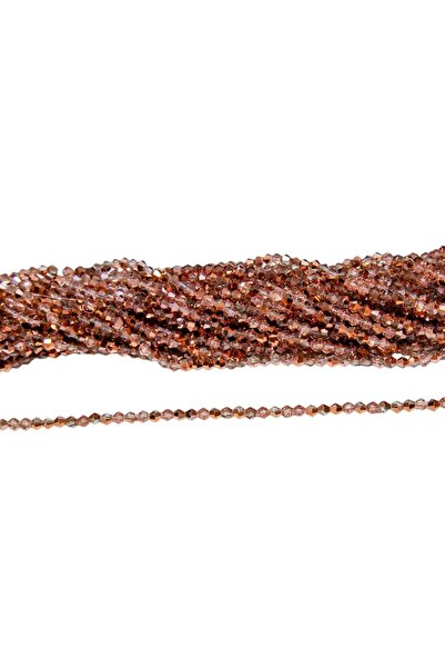 Serhat Aksesuar ve El İşçilik 4 mm Double Color Copper Pyramid Crystal Glass ...