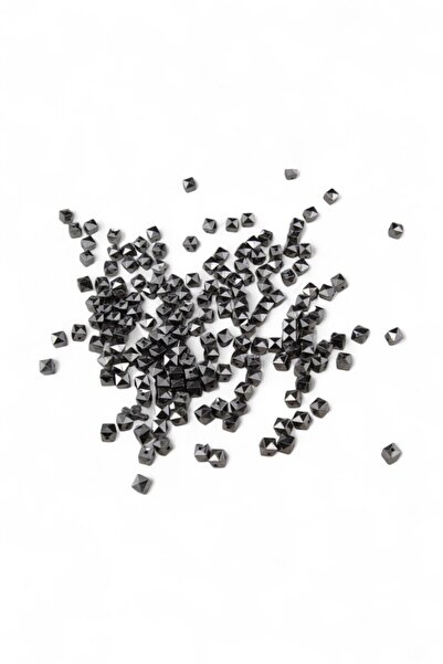 Serhat Aksesuar ve El İşçilik 7X7 mm Metallic Gray Cube Beads (25 Gr 110 Pieces)