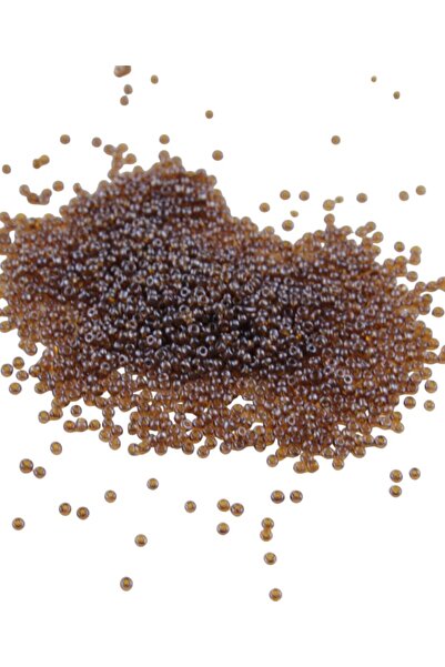 Serhat Aksesuar ve El İşçilik 08 Sand Light Brown Beads 3 mm (100 Gr 6000 Pie...