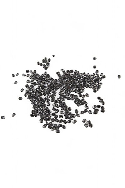 Serhat Aksesuar ve El İşçilik 5X4 mm Metallic Gray Plastic Beads (30 Gr 640 P...