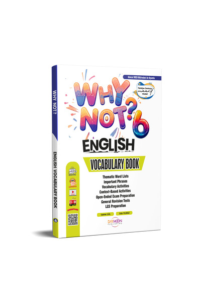 Daymoon Publishing WHY NOT? 6. SINIF WHY NOT ENGLISH VOCABULARY BOOK (GÜNCEL ...
