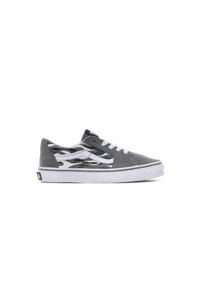 Vans UY SK8-LOW FLAME CAMO VN0A7Q5LN43-N43 Γκρι