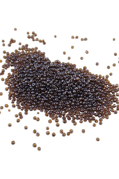 Serhat Aksesuar ve El İşçilik 08 Sand Dark Brown Beads 3 mm (100 Gr 6000 Pieces)
