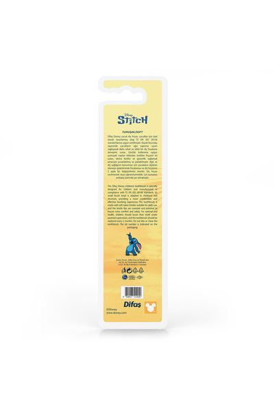 Difaş Stitch Soft Bristle Toothbrush 4-7 Years