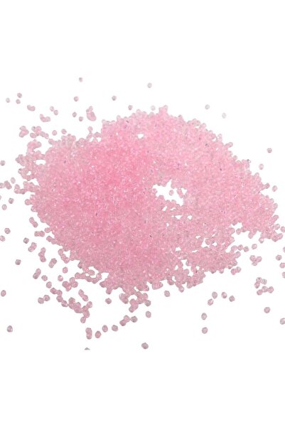 Serhat Aksesuar ve El İşçilik Somon Pembe Tonunda 3 mm Piramit Akrilik Boncuk...
