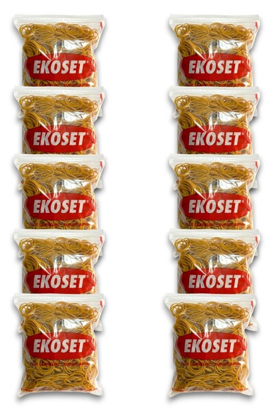 ekoset 40mm Pack Packaging Parsley Coin Rubber 10,000 Pieces