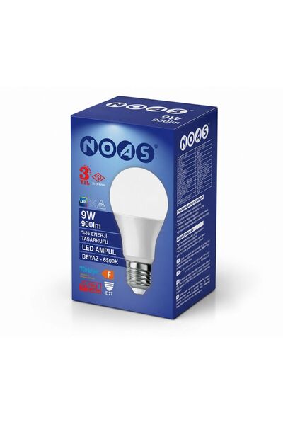 Noas 10'LU E27 9W AMPUL TSE 6500K