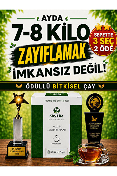 Sky Life Health & Wellness Detox Çayı Form FİT YAŞAM zayıflamak kilo.verme