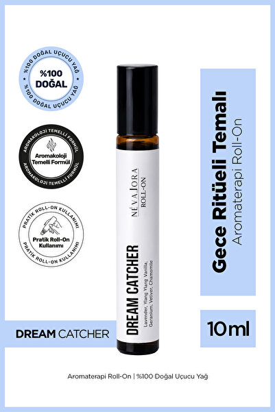 NEVALORA DREAM CATCHER – Gece Ritüeli Temalı Aromaterapi Roll-On | %100 Doğal...