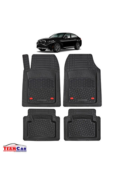 TEAMCAR Car Mats Tray Type Compatible with BMW X4 G02 SUV (20182025)