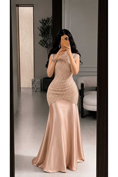 gmax Women's Evening Gown Pearl