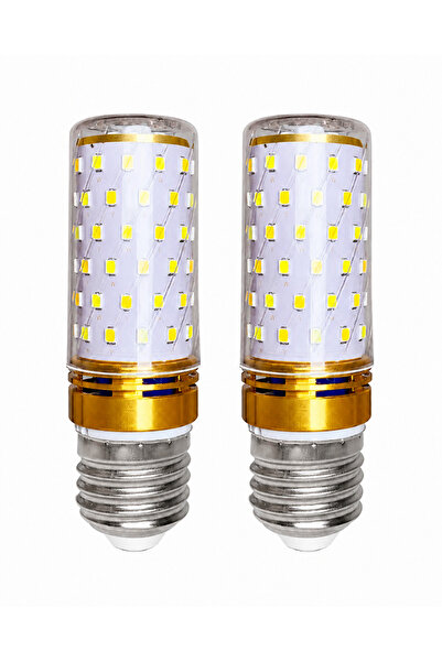 Led E27 Mısır Ampul 3 Renk Yanıyor 2 Adet