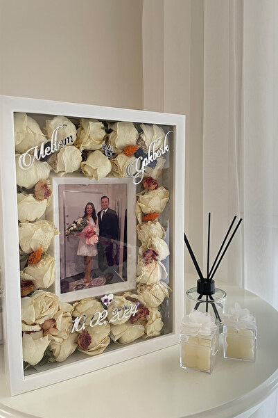 Verda Çerçeve Yeni Model 25x35 Cm Beyaz Fotoğraf Alanlı Model Tasarım Anı Çer...