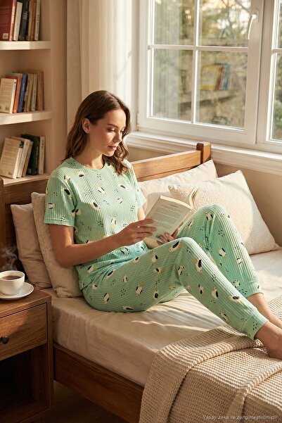 Lela Regular Fit Short Sleeve Pajama Set Pajama Set 65740104