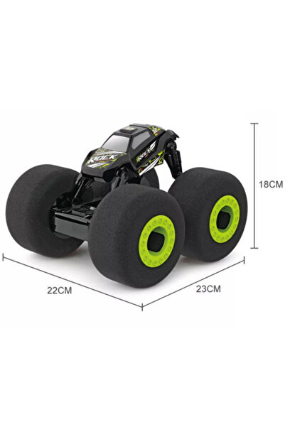 iUni Remote control car F03, Monster Truck, 2.4Ghz, Sponge wheels, Green