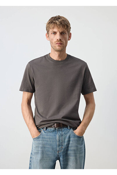 MANGO Man 180gsm slim fit tişört