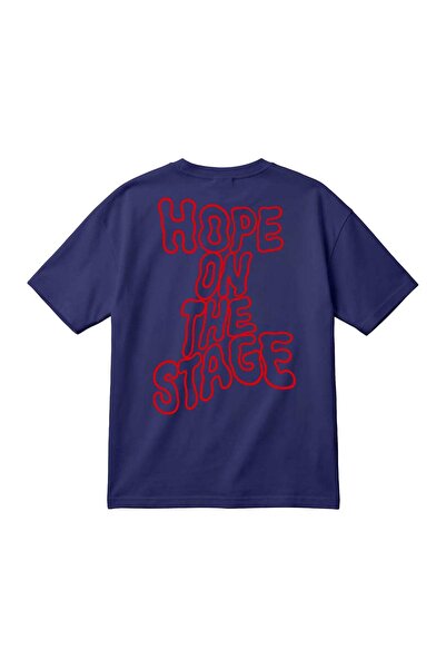 barsdepo Tricou supradimensionat cu imprimeu BTS Jhope "Hope On The Stage"