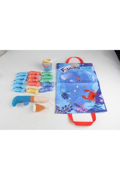 Choice 115-87A Montessori Toy for Todders Cloth Fishing Game with Stacking Cu...
