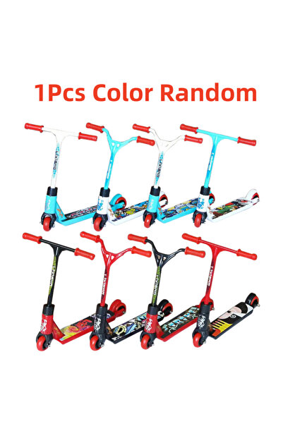 Choice 1Pcs Random Novelty Funny Interactive Mini Finger Scooter Stunt Finger...