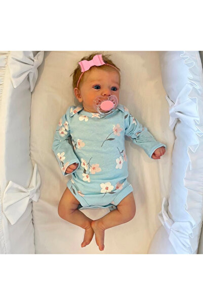 Choice With random pacifier 46CM Finished Reborn Baby Doll Felicia Newborn Op...