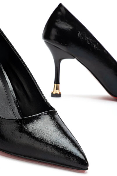 MaskButik Ketrin Stiletto Rugan Ayakkabı