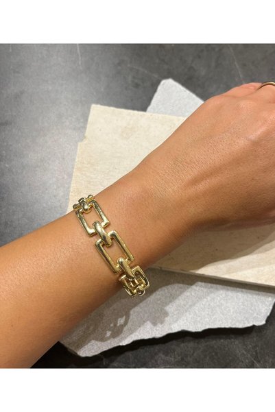 nunu takı Chain Pattern Clamp